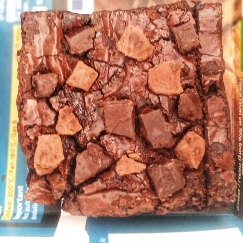Double chunks fudge brownies