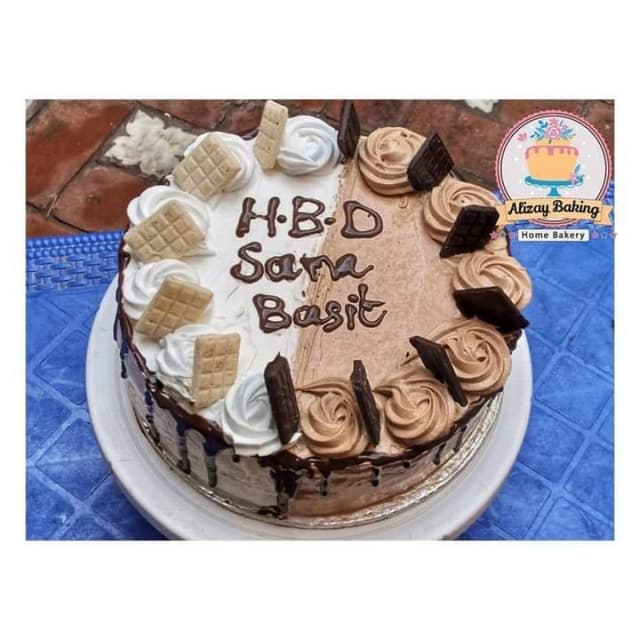 Double theme cake