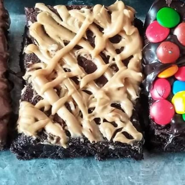 Peanut butter fudge brownie