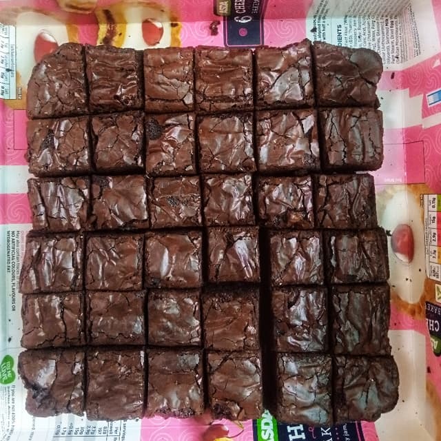 Mini fudge brownies