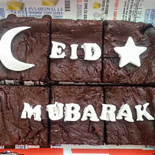 Eid Mubarak Special Brownies