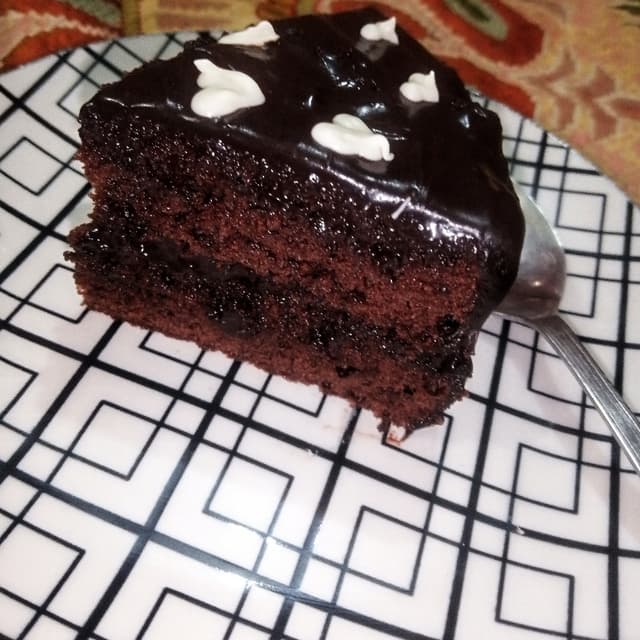 Moist chocolate cake