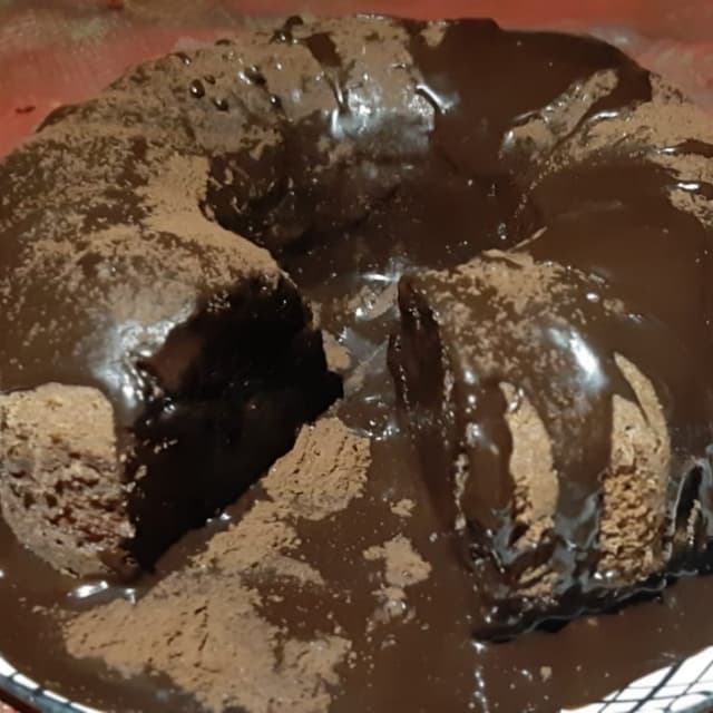 chocolate volcano cake