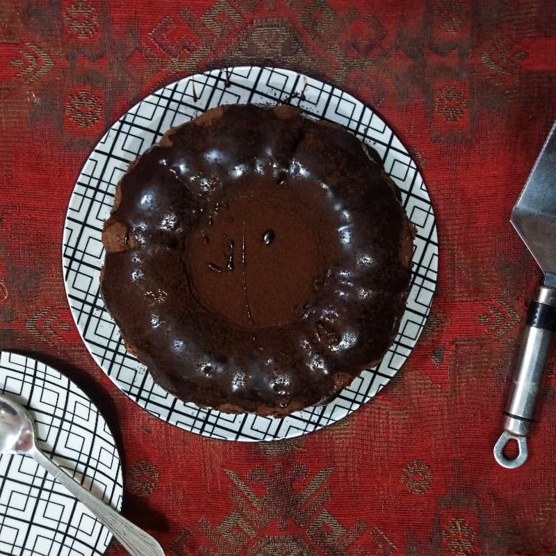 chocolate volcano cake