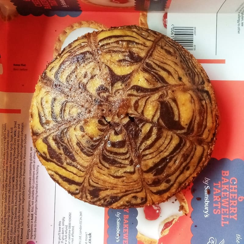 Zebra cake