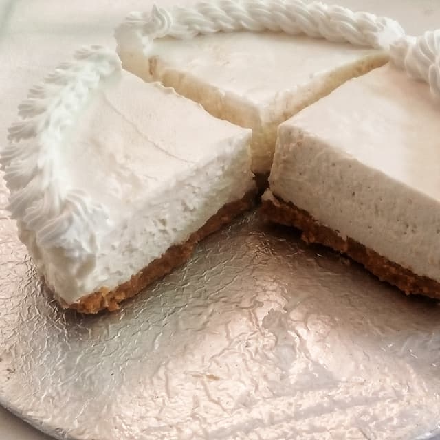 Vanilla cheesecake
