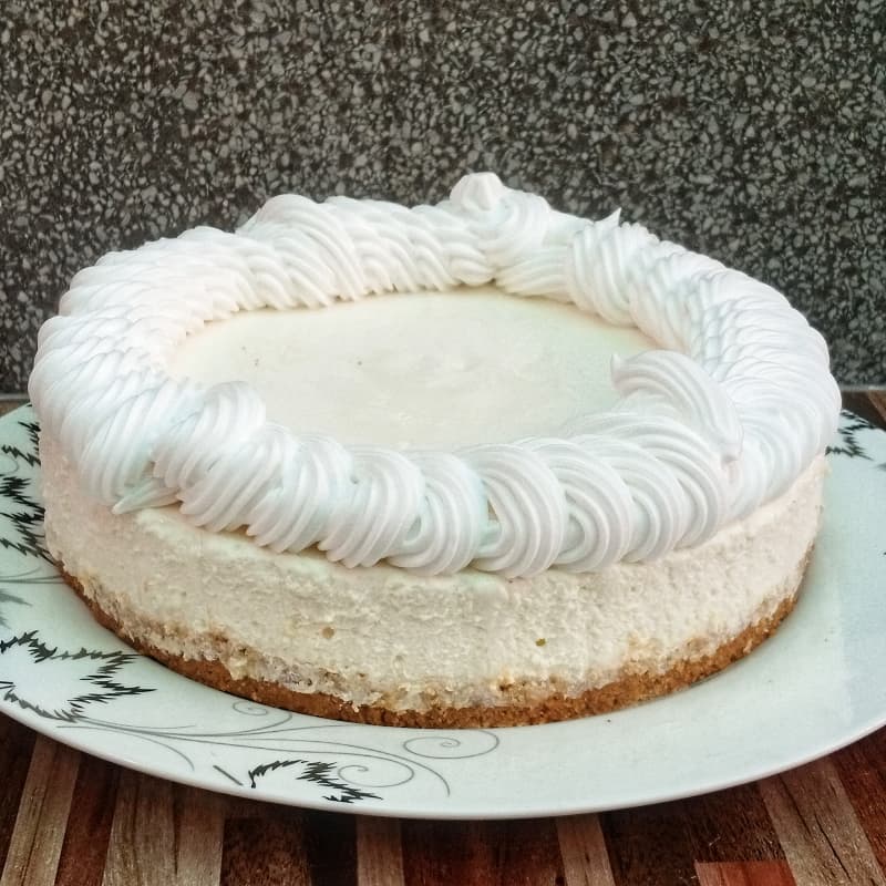 Vanilla cheesecake
