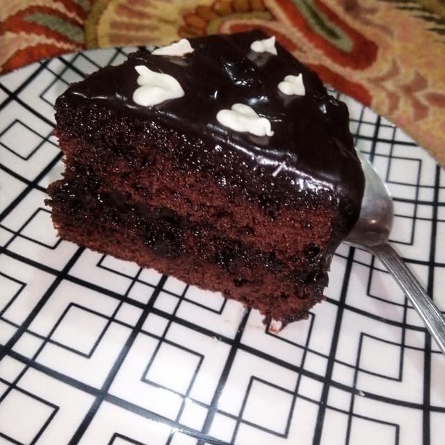 Two layer  Chocolate cake