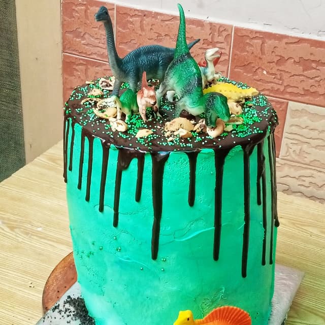 Dinasor theme cake 8 pounds