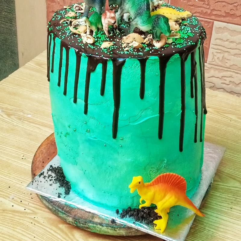 Dinasor theme cake 8 pounds