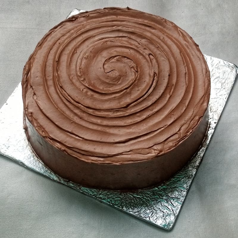 Dark chocolaty cake