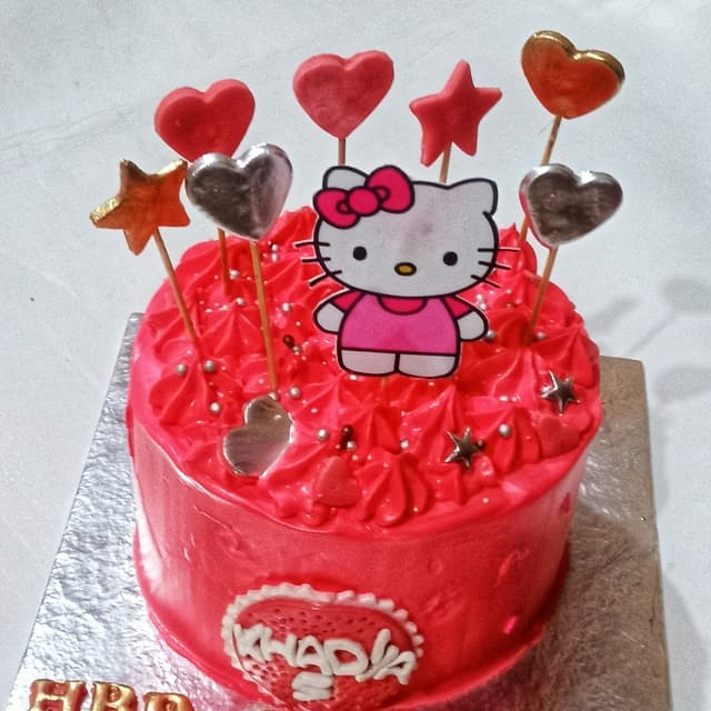 Kitty theme cake 2 lbs