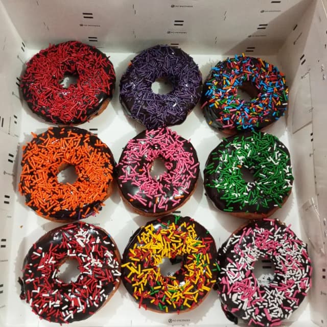 Colored sprinkles