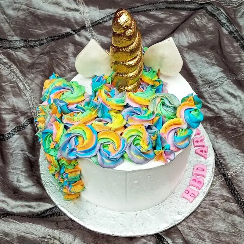 Colorful Unicorn Cake