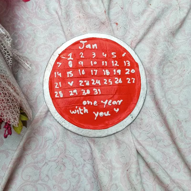 Calendar cake