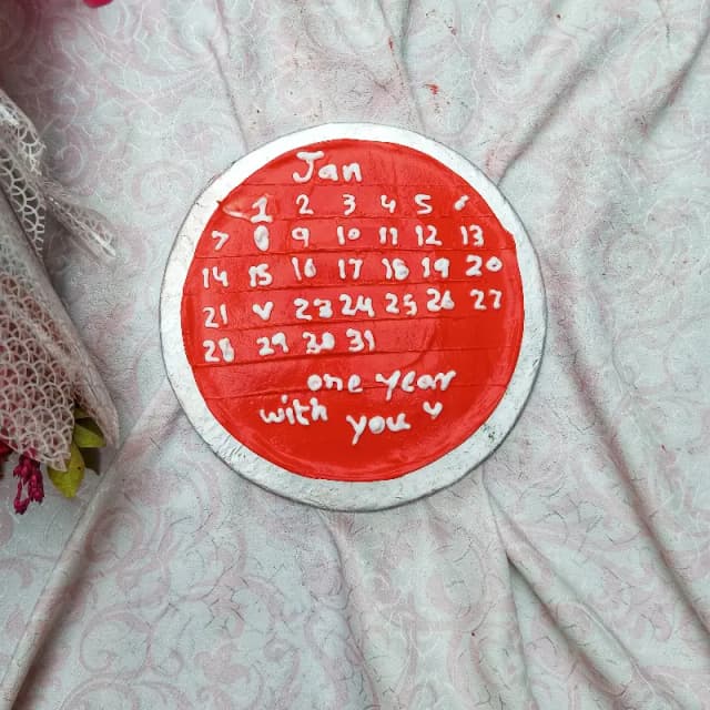 Calendar cake