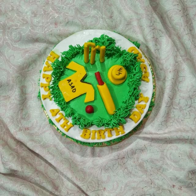 Cricket Theme  cake